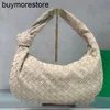 Hop Handtasche BottegVenetas Totes Kalbsleder Unterarm Hobo 40cm Frosted Handtaschen Geldbörse Innentasche Goldene Hardware Unterarmpaket LargeELWS