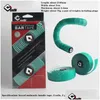 Cykelstyrningskomponenter ODI-styret Tejp Professionell Road Wrap Icke-halk Bekväm cykling NCE Bar Fixed Gear Bicycle Parts Dro DHD5P