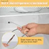 Other Household Cleaning Tools Accessories 5Pcs/Set Refrigerator Drain Hole Dredging Tool Clean Brush Clog Syringe Hose Water Outlet for Home Fridge 240318