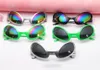 Lunettes de soleil Cool drôle Alien lunettes Costume masque nouveauté en plastique beignet Bachelorette Party Po Booth accessoires faveurs Sun2893568