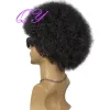 Perruques synthétiques Afro pour hommes, perruques Afro courtes noires de haute qualité pour hommes africains, utilisation quotidienne ou pour les fêtes