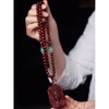 Pendant Necklaces African Lobular Rosewood 08 With Mother Brand Creative Accessories Bracelet Sweater Chain