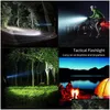 Ficklampor facklor ledde ficklampa 90000 lumens x702 Most Powerf 26650 USB Torch x70 Lantern Hunting Lamp Hand Light7390034 Drop Deliv OT0TVV