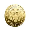 2024 Никогда не сдавайте золото отмечать монету американские выборы, Трамп поставляет 0418