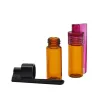 Colorful Snuff Spoon Glass Bottle Smoking Pipe Multiple Uses Store Box Storage Portable Plastic Easy Clean More Sizes ZZ