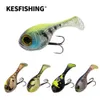 KESFISHING Soft Lure Balloonfish 82mm 1pcs High Quality Deraball Artificial Silicone Bait with Hook For all Fish Fishing Tackle 240313