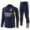 23/24 Real Madrids tracksuit training suit BELLINGHAM real Madrides Long Sleeves men kids football sportswear chandal futbol