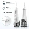 Oral Irrigators Portable Oral Irrigator Sink USB Laddning 4 Munstycket Sänk 300 ml Vattentank IPX7 Vattentät tandrensare J240318