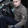 Men's Hoodies Sweatshirts Winter Tactical Fleece Hoodies Military Hooded Tops Quality Thickened Warm Windproof Outdoor Hiking Causal Sweatshirts Male 24318