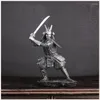 Decorative Figurines JAPAN KNIGHT WARRIOR NINJA FIGURE ART SCULPTURE JAPANESE ARMOR FIGURINE RESIN CRAFTS DECORATIONS FOR HOME R3738