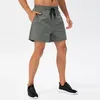 Herren-Shorts, 4 Farben, Herren-Shorts, Sportgefühl, Yoga, Kniebeugensicher, 4-Wege-Stretch, Sport-Gymnastikhose