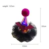 Accessoires pour cheveux, mignon Cosplay, cadeau d'halloween, dentelle, dessin animé, épingle à cheveux scintillante pour enfants, pince à chapeau