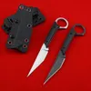 Taktiska knivar CS GO JAKT Knife 440C Fixat Blade G10 Outdoor Camping Survival Knife Tactical Self Defense Knives EDC Toolsl2403