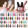 Kits Manicure Nail Set med UV LED Nail Lamp Polish Gel Tools Kit 20 PCS Gel Nail Polish Set Semi Permanent Lack Nail Art Tool Kit