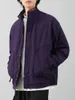Męskie kurtki zimowe jesienne stojak moda zagęszcza ciepłe bawełniane płaszcze płaszcze duży rozmiar w stylu Ameryki duża kieszeń prosta podstawa