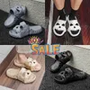 Zomerslippers voor heren en dames Effen kleur Schedelkop Sandalen met platte hak Davidskayj Designer Hoge kwaliteit modeslippers Waterdichte strandsportslippers GAI