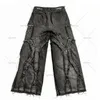 Y2k Old Washed Mens Hip Hop Oversized Jeans Fashion Casual Punk Rock Loose Straight Wide Leg Pants Streetwear 240328