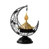 Portacandele Bruciatore di incenso arabo Supporto decorativo in metallo