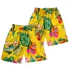 Shorts pour hommes Style de vacances hawaïen fleur palmier Joggers Streetwear taille élastique cordon Fitness Homme hommes vêtements
