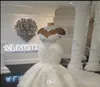 New Designer Luxury Dubai Arabic Mermaid Wedding Dresses Plus Size Beading Crystals Court Train Wedding Dress Bridal Gowns Custom8896500