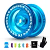 Magicyoyo K1-plus Professional Responsive Yoyo för barnens nybörjare Hållbar plast Yo Yo med 5 Yoyo Strings Yo-Yo Glove Bag 240314