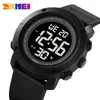 Wristwatches SKMEI Sport Outdoor Digital Wristwatch For Men 2Time Stopwatch Alarm Date LED Military Electronic Men's Watches Male Clock