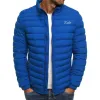 Autumn Winter 2024 Men's Zip Jacket Brand Jackets Stylish Drawstring Pocket Thermal Jackets Slim Fit Outdoor Jackets