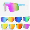 2024 Original Pits Vipers Sport Google Tr90 occhiali da sole polarizzati per uomo/donna occhiali antivento per esterni 100% UV lente a specchio Gift3i