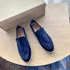 Comfortabele wandelschoenen voor dames Hoge kwaliteit parenschoenen Zomerwandeling Charms Suede Nieuwe casual platte schoenen Hot Sale Loafers Rijschoenen voor heren Luxe designer nette schoenen