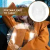 Pillow Inflatable Car Seat For Camping Excited Headrest Transparent Outdoor S Pvc Throw Clear Sofa