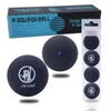 4 pacotes de bolas de squash com ponto azul único, bola de squash de borracha para iniciantes e crianças, treinamento de competição, equipamentos esportivos internos 240313