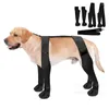 Hundebekleidung, Strapsstiefel, verstellbare Welpenschuhe für maximalen Schutz und Stabilität, wasserdichte Protektoren, Zubehör für nasses Wetter