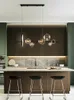 Ljuskronor Kitchen Island Creative Minimalism LED CANDELIER RUM DECOR