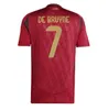 Belgium soccer jerseys Belgique Belgie DE BRUYNE R.LUKAKU E.HAZARD COURTOIS MERTENS BATSHUAYI TIELEMANS T.HAZARD 2024 2025 Euro Cup 24 25 football shirt uniform