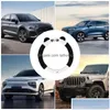 Steering Wheel Covers Ers Er Winter Fluffy Animal Wrap Sweat Absorption Short P Accessories For Cars Trucks Suvs Rvs Drop Delivery A Dhcp6