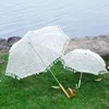 Parasol biały koronkowy parasol taniec Praph Praph Praph
