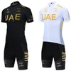 VAE Wielertrui Set Mans Team Korte Mouw Kleding MTB Fiets Uniform Maillot Ropa Ciclismo Zomer Fietskleding 240318