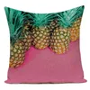 Oreiller plantes tropicales motif décoratif S taie d'oreiller housse en Polyester jeter canapé décoration taie d'oreiller