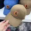 Классическая бейсболка Carhertt Baseball Cap Женская спортивная теннисная шапка дизайнерская шляпа Мужская открытая кепка для оттенков