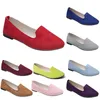 Scarpe casual comode da donna Scarpe da ginnastica Arancione Nero Rosso Giallo Viola Verde Pesca Viola Rosa Scarpe da ginnastica da esterno Tendenze Scarpe da lavoro premaman piatte da donna B007