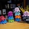 Wholesale of cute small pendants, octopus octopus dolls, plush toys, children's games, playmates, holiday gifts, home decoration