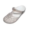 Sandaler 3540 Kvinnor Mules Clogs Female Jelly Sandals Summer Flat Heel Nonslip Soft Sole Beach Slippers Ladies Garden Shoes HW21