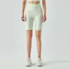 2024Aloyoga Frauen Sommer Neue YOGA Shorts Hosen Super Elastische Einfarbig Nackt Fitness Unterhose Für frauen Neue Hip Lift marke Bewegung Shorts