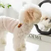 Abbigliamento per cani Primavera ed estate Edizione coreana Piccolo fermaglio per capelli semplice e fresco Tracolla ricamata per gatti a due zampe per animali domestici sottili