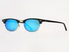 Lunettes de soleil design verres en verre lunettes de soleil monture à charnière en métal mode hommes femmes Sport Vintage lunettes de soleil 9960420