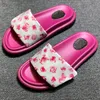 Designer Pool Pillow sandals couples slippers men women summer flat shoes fashion beach slippers slides with box 35-46