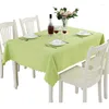 Table Cloth Plain Conference Tablecloth Color Simple Modern El Rectangular Restaurant Home Dust-proof Gray22