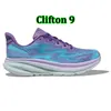 Designer Clifton Sneakers Chaussures de course Bondi 8 9 Sneakers One Womens Anthracite Randonnée Chaussures Breffable Mens Outdoor Sports Trainers High Quality