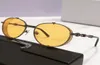 Damskie męskie okulary przeciwsłoneczne metalowe ramy zakupowe impreza na zewnątrz specjalne okulary wielokolorowe projektant małych świątyń najwyższej jakości wi8206488