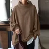 Kvinnors hoodies Hösten Plus Size Leisure tröja 9xl 8xl 7xl Fashion Ladies Högkvalitativ solid färg Löst tröja.